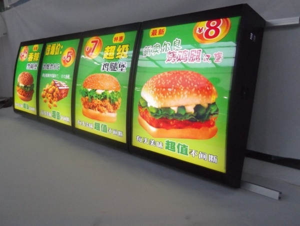 點餐燈箱